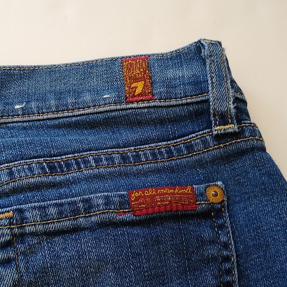 7 for all mankind cropped boot jeans 26 - Picture 7 of 7